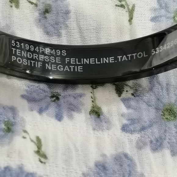 Hermes Black Thin Matte Bracelet - Picture 7 of 10